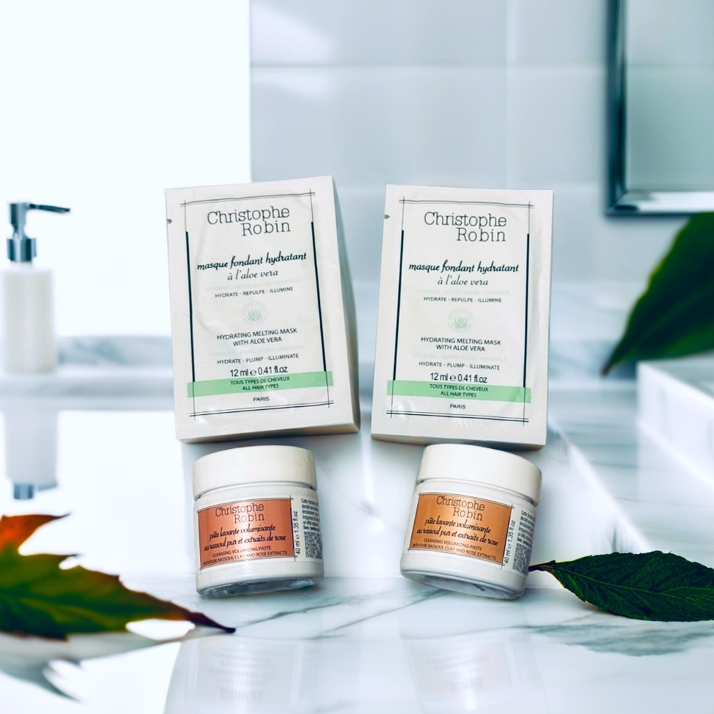 🌿 Christophe Robin Volume Shampoo Paste + Mask Set
